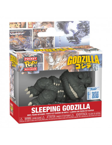 Godzilla Pocket POP! Vinyl Keychains 4 cm Sleeping Godzilla Display (12)