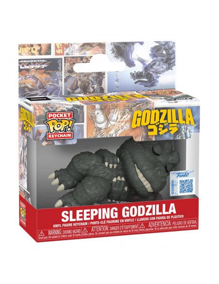Godzilla Pocket POP! Vinyl Keychains 4 cm Sleeping Godzilla Display (12)