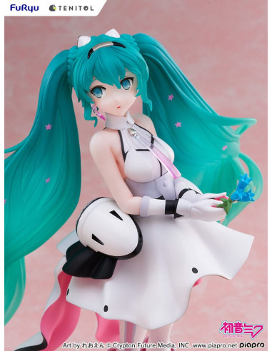 Hatsune Miku Tenitol PVC Statue YHatsune Miku Galaxy Live Ver. 21 cm