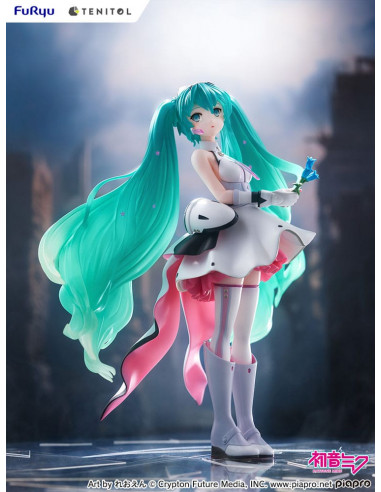 Hatsune Miku Tenitol PVC Statue YHatsune Miku Galaxy Live Ver. 21 cm