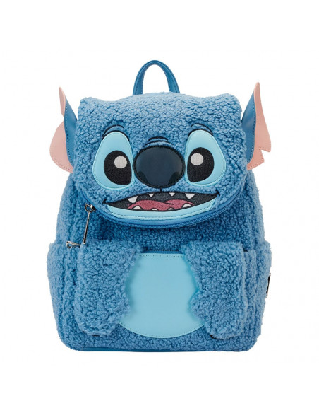 Disney by Loungefly Backpack Stitch Plush Pocket