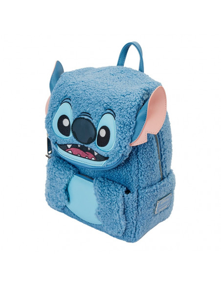 Disney by Loungefly Backpack Stitch Plush Pocket