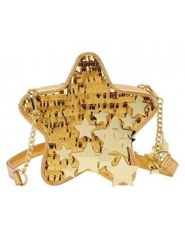 Loungefly Crossbody Bag Gold Stars