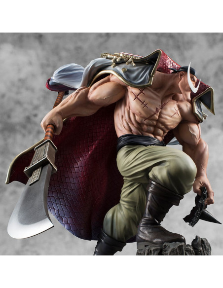 One Piece P.O.P NEO-Maximum PVC Statue White Beard Edward Newgate Super Limited Reprint Ver. 30 cm
