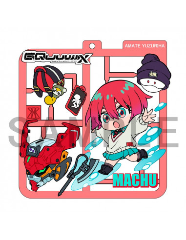 Mobile Suit Gundam GQuuuuuuX Plat Collection Keychain Assortment (4)