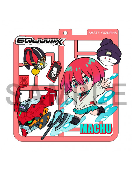 Mobile Suit Gundam GQuuuuuuX Plat Collection Keychain Assortment (4)