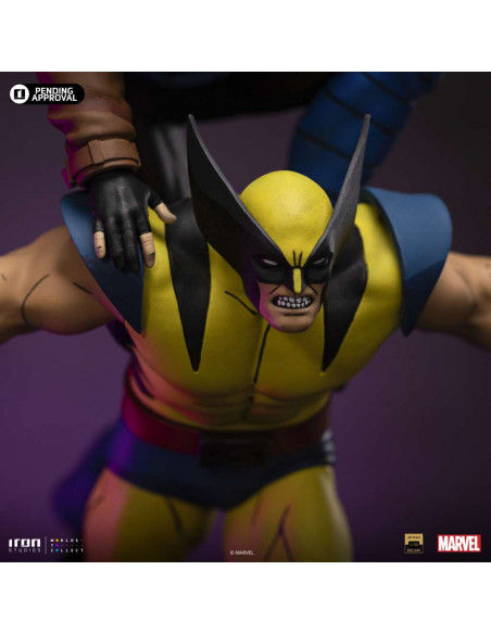 X-MEN 97 WOLVERINE & GAMBIT 1/10 STATUE