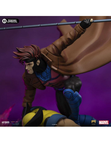 X-MEN 97 WOLVERINE & GAMBIT 1/10 STATUE