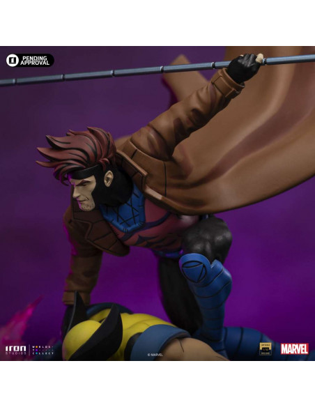 X-MEN 97 WOLVERINE & GAMBIT 1/10 STATUE