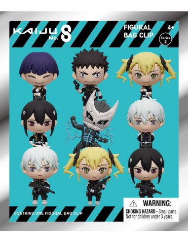 Kaiju No. 8 PVC Bag Clips Series 2 Display (24)