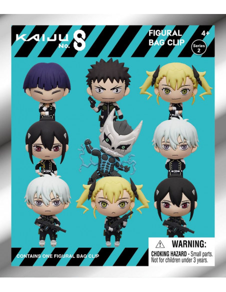 Kaiju No. 8 PVC Bag Clips Series 2 Display (24)