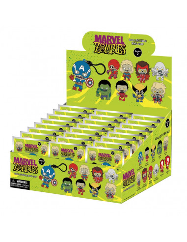 Marvel PVC Bag Clips Series 2 Zombies  Display (24)