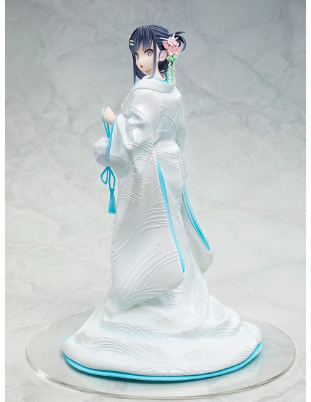 Rascal Does Not Dream of a Bunny Girl Senpai Statue 1/7 Mai Sakurajima White Kimono Ver. 23 cm