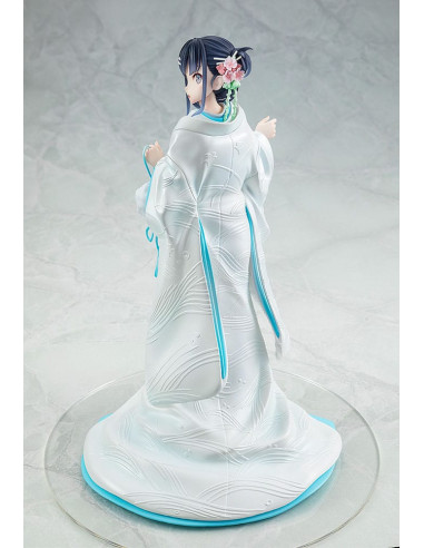Rascal Does Not Dream of a Bunny Girl Senpai Statue 1/7 Mai Sakurajima White Kimono Ver. 23 cm
