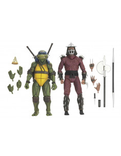 TMNT 1990 ROOF TOP SHRED VS LEO 2PACK AF