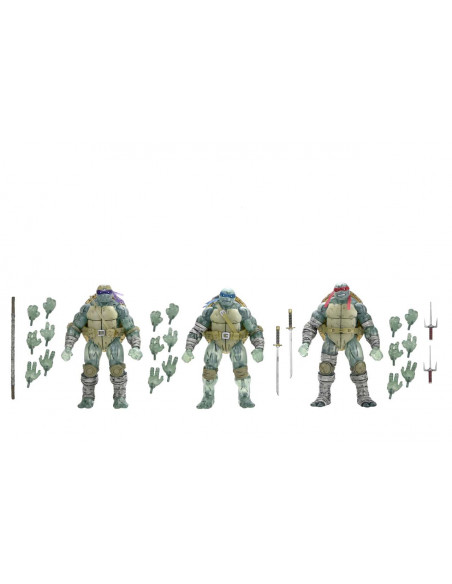 TMNT LAST RONIN GHOST BROTHERS 3PACK AF
