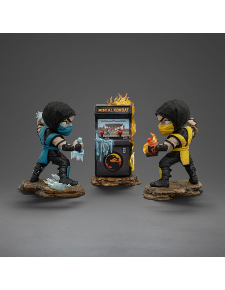 Mortal Kombat Mini Co. PVC Figures Scorpion vs. Subzero Arcade Set 15 cm