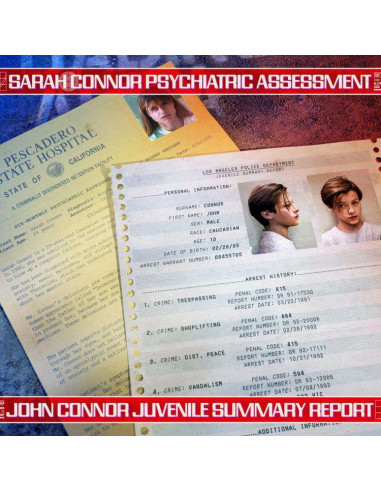 TERMINATOR THE CONNOR FILE KIT