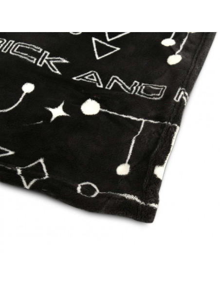 RICK & MORTY PORTAL COZY BLANKET