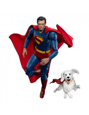 Superman (2025) Action Figure Superman & Krypto 21 cm