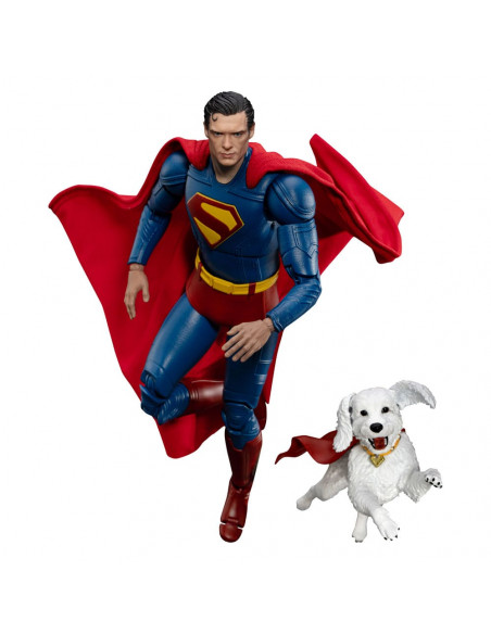 Superman (2025) Action Figure Superman & Krypto 21 cm
