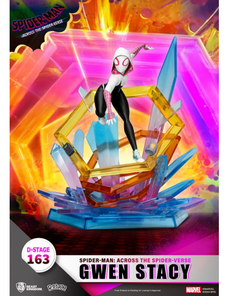 Marvel D-Stage PVC Diorama Spider-Man: Across the Spider-Verse Gwen Stacy 15 cm