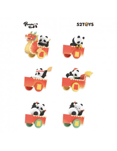 Panda Roll Blind Box Figures Assortment Dragon Boat Racing 10 cm (4)