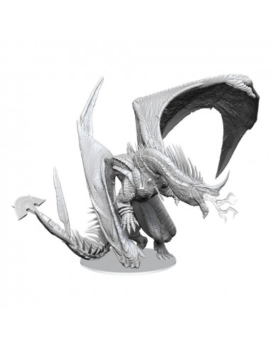 D&D Nolzur's Marvelous Miniatures Unpainted Miniatures Ancient Blue Dragon 20 cm