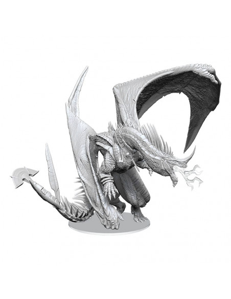 D&D Nolzur's Marvelous Miniatures Unpainted Miniatures Ancient Blue Dragon 20 cm