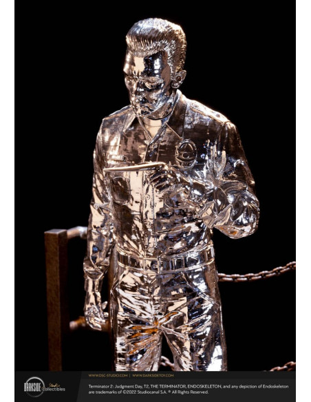 Terminator 2 Judgement Day Premium Statue 1/3 T-1000 Liquid Metal 30th Anniversary Edition 70 cm