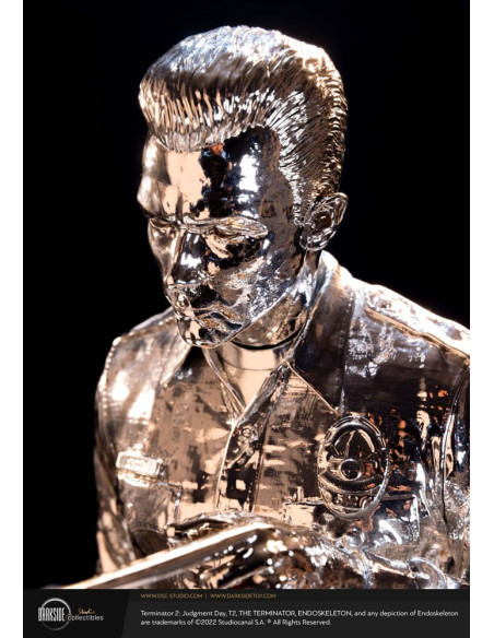 Terminator 2 Judgement Day Premium Statue 1/3 T-1000 Liquid Metal 30th Anniversary Edition 70 cm