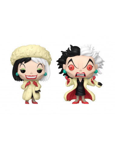 One Hundred and One Dalmatians POP! Vinyl Figures Cruella De Vil with Chase 9 cm Assortment (6)