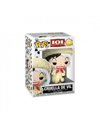 One Hundred and One Dalmatians POP! Vinyl Figures Cruella De Vil with Chase 9 cm Assortment (6)
