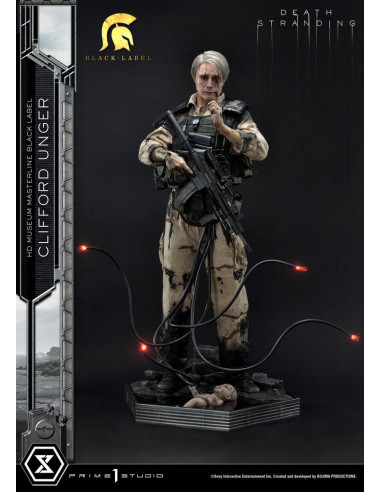 Death Stranding Statue 1/2 Clifford Unger Black Label 103 cm
