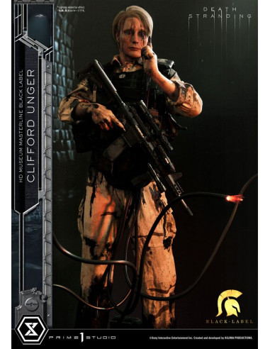Death Stranding Statue 1/2 Clifford Unger Black Label 103 cm