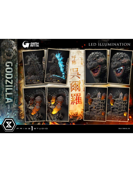 Godzilla Minus One Diorama Masterline Series Godzilla 2023 Bonus Version 70 cm
