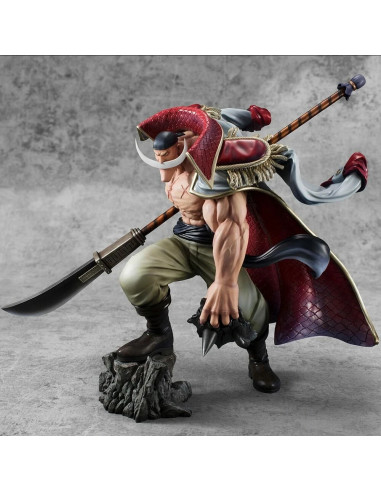 ONE PIECE White Beard Edward Newgate Super Limited Statue Figure P.O.P MegaHouse