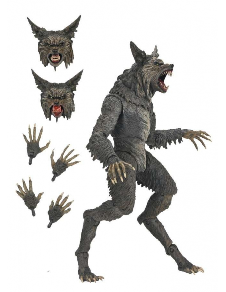 Joe Dante The Howling Ultimate Werewolf Action Figure L'Ululato 23cm Deluxe NECA