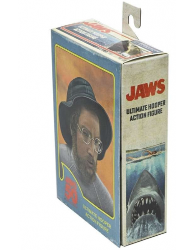 LO SQUALO Jaws Action Figure Richard Dreyfuss Hooper Amity Arrival Ultimate NECA