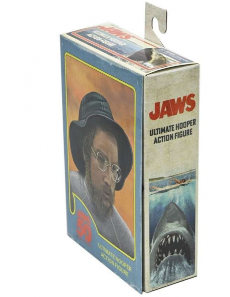 LO SQUALO Jaws Action Figure Richard Dreyfuss Hooper Amity Arrival Ultimate NECA