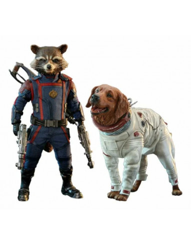 I Guardiani Della Galassia Rocket & Cosmo 1/6 Action Figure MMS708 Hot Toys