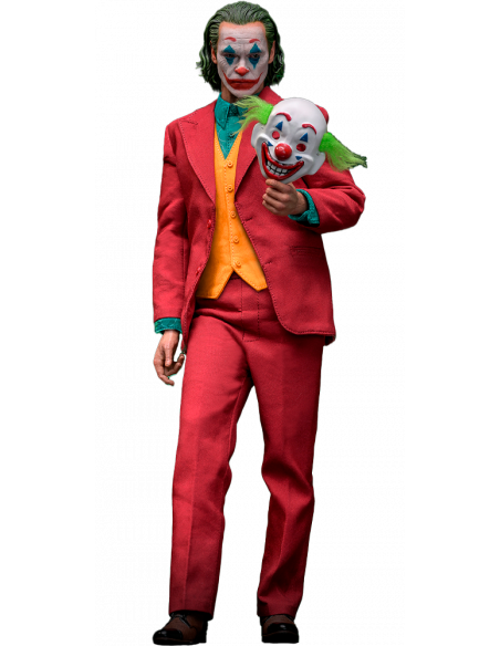 DC Batman Joaquin Phoenix THE JOKER 1/6 Action Figure Hot Toys Sideshow DX42