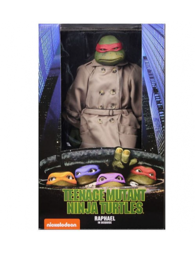 TMNT RAPHAEL IN DISGUISE Teenage Mutant Teenage Ninja Turtles 1/4 Figure NECA