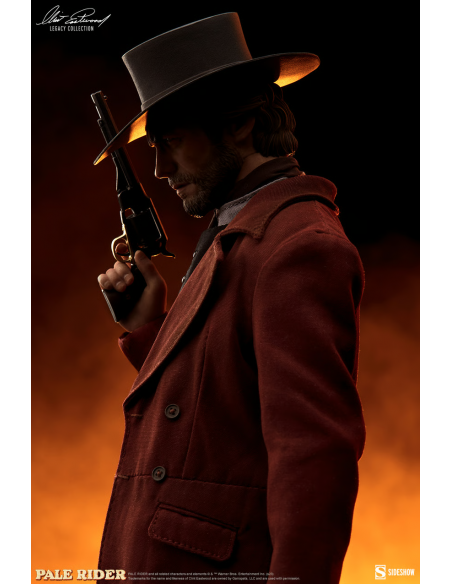 Clint Eastwood Il cavaliere pallido The Preacher 30cm 1/6 Action Figure Sideshow