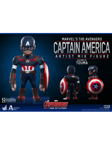Avengers Age of Ultron Captain America Artist Mix Collectible Figure Hot Toys