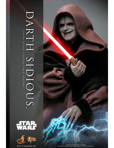 STAR WARS Darth Sidious Imperatore Palpatine 1/6 Figure MMS745 Hot Toys Sideshow
