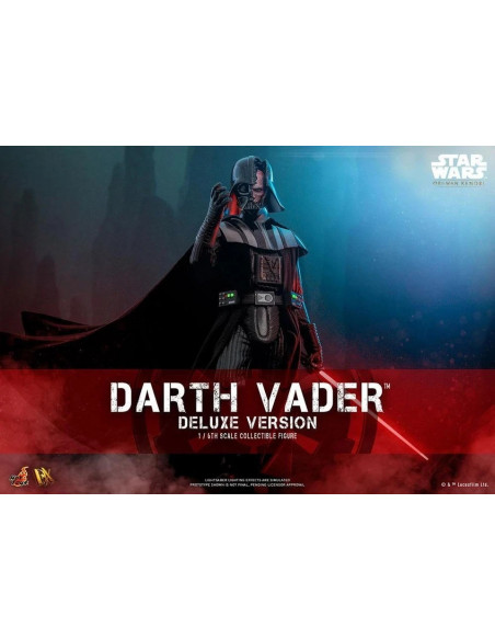 Star Wars Obi-Wan Kenobi Disney + DARTH VADER DELUXE SET DX28 Hot Toys Sideshow