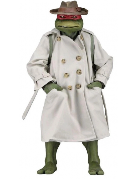 TMNT RAPHAEL IN DISGUISE Teenage Mutant Teenage Ninja Turtles 1/4 Figure NECA