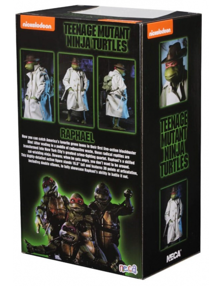 TMNT RAPHAEL IN DISGUISE Teenage Mutant Teenage Ninja Turtles 1/4 Figure NECA