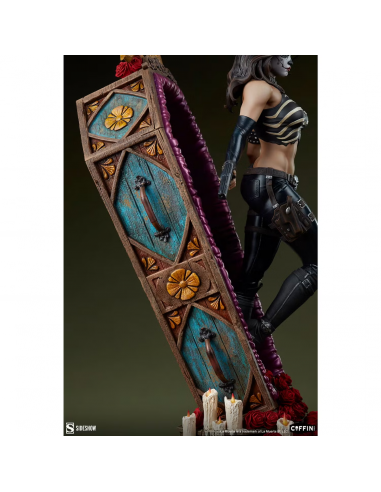 Brian Pulido Maria Diaz LA MUERTA Coffin Comics Premium Format Statue Sideshow